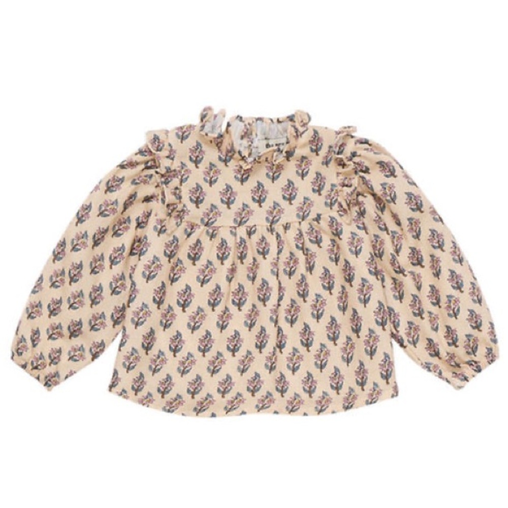 The New Society Printed Naina Baby Blouse & Bloomer Set 24m